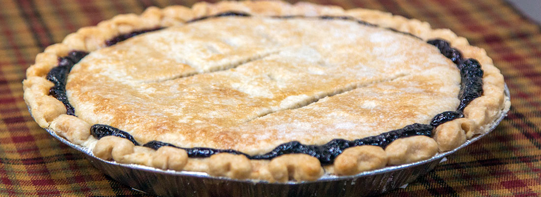 Fresh-made pies at Yoder's Country Market in Centreville, MI